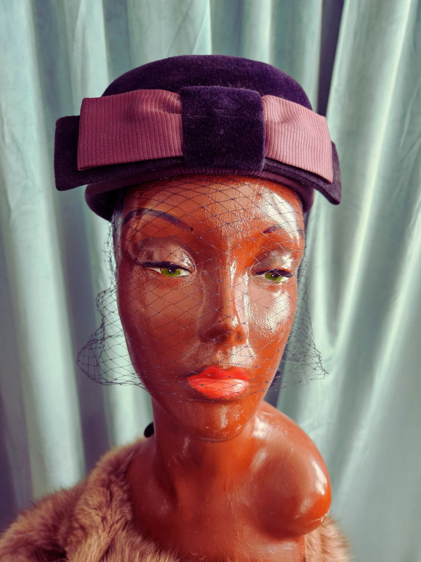 Vintage Violet Velvet Topper
