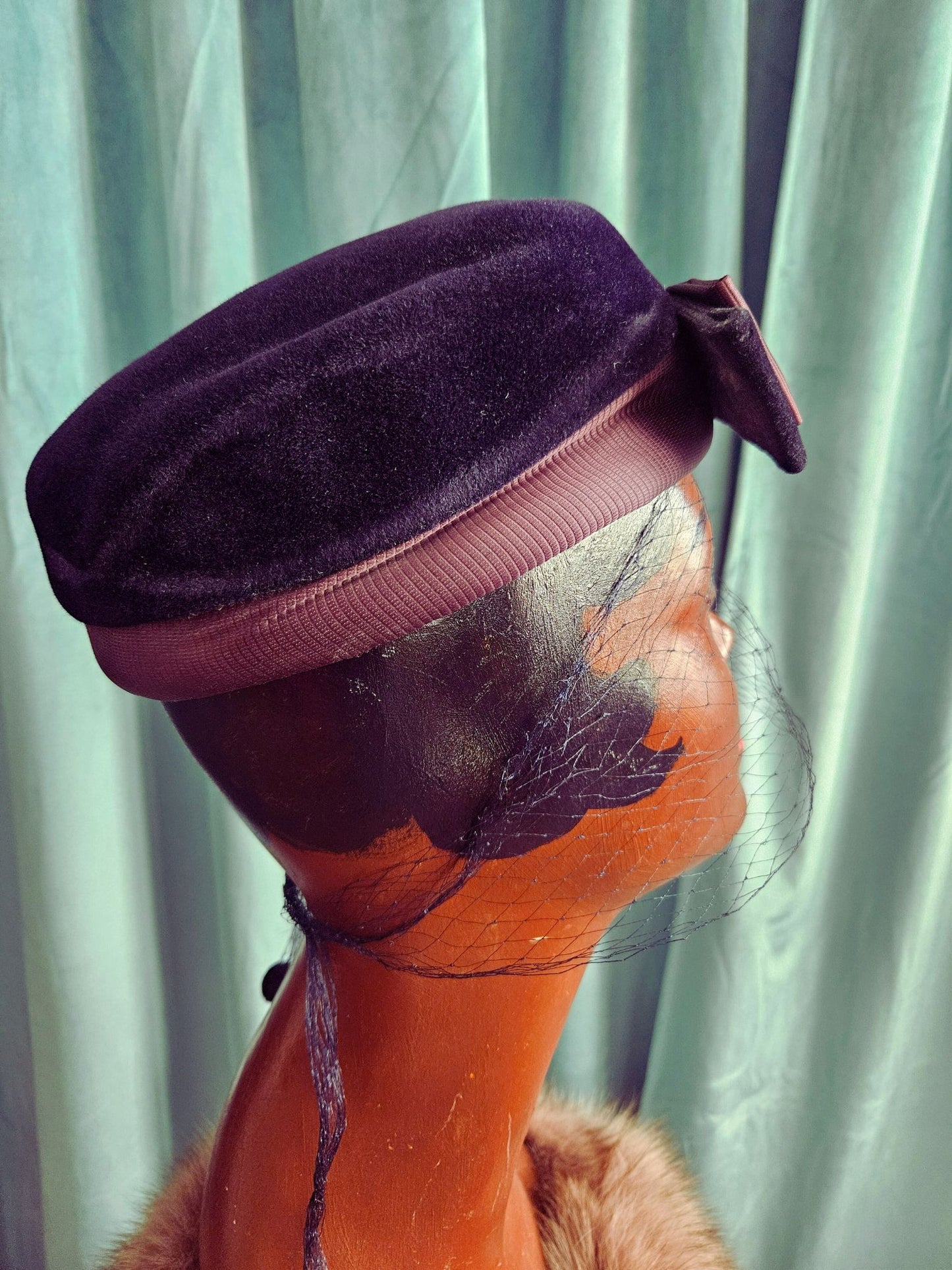 Vintage Violet Velvet Topper