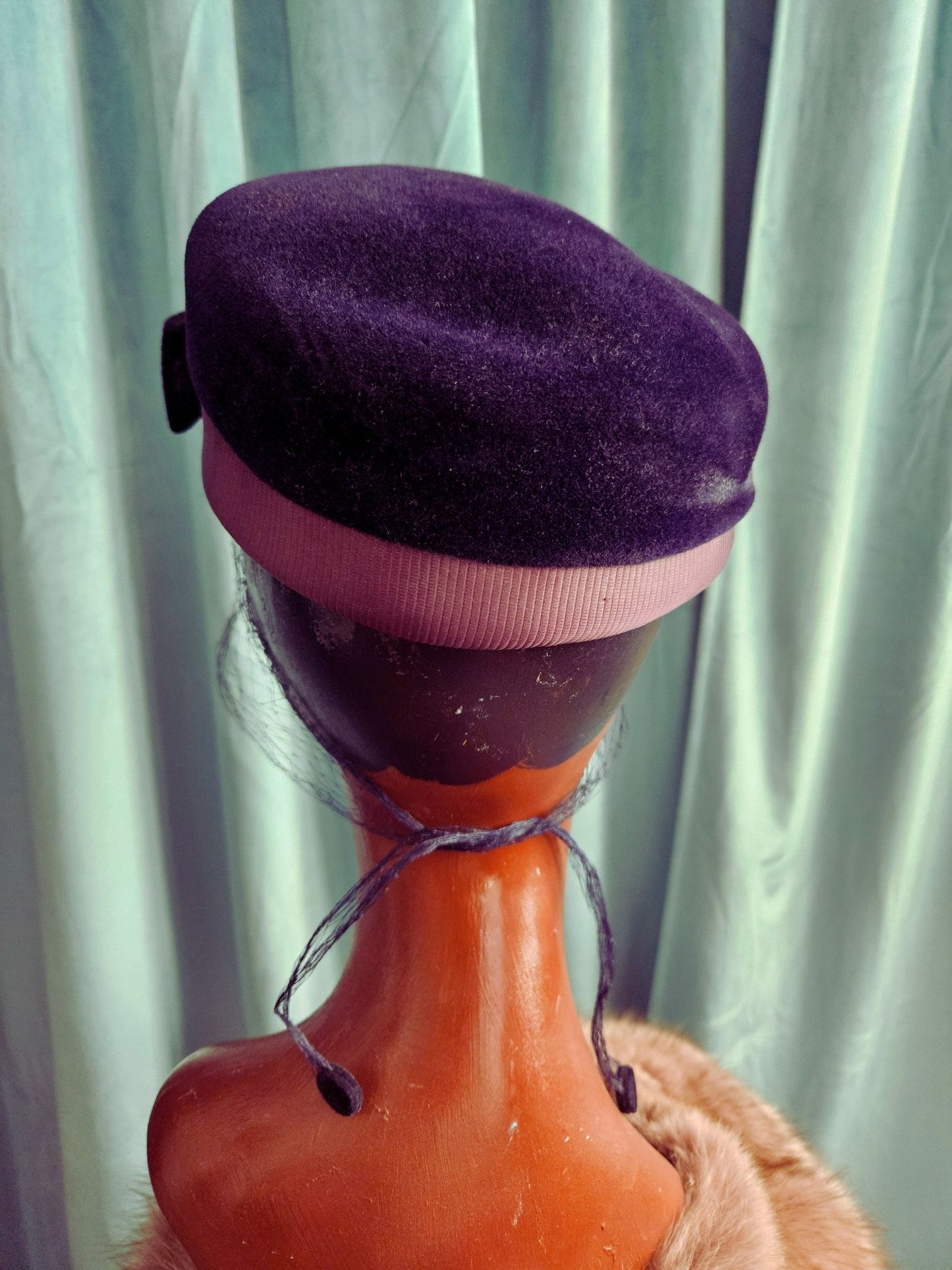 Vintage Violet Velvet Topper