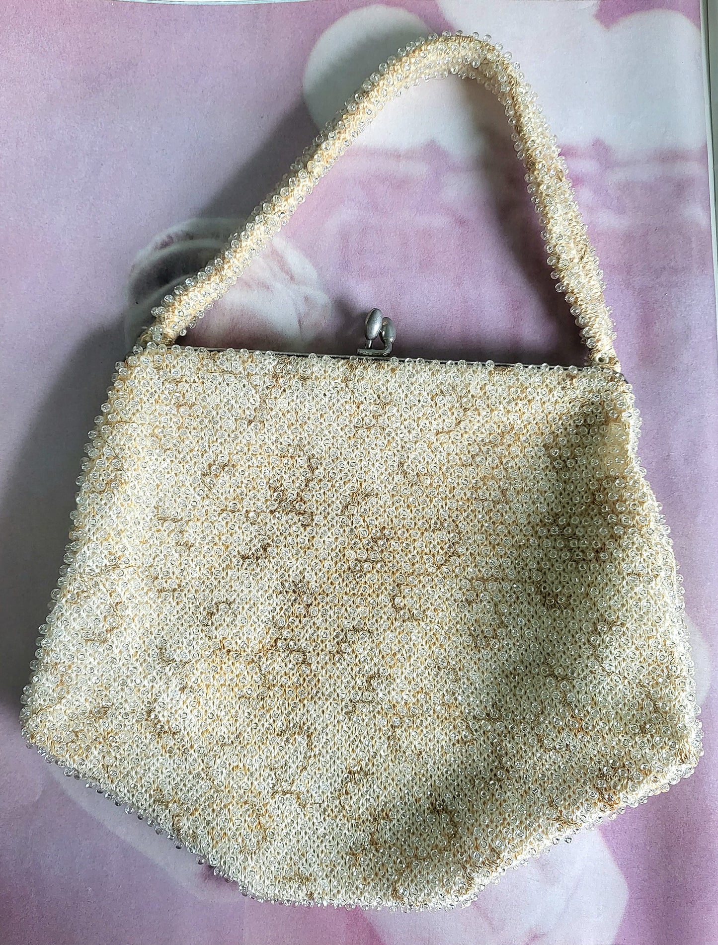 STYLE 2009 - Vintage 1950's Corde Beaded Bag by Lumured