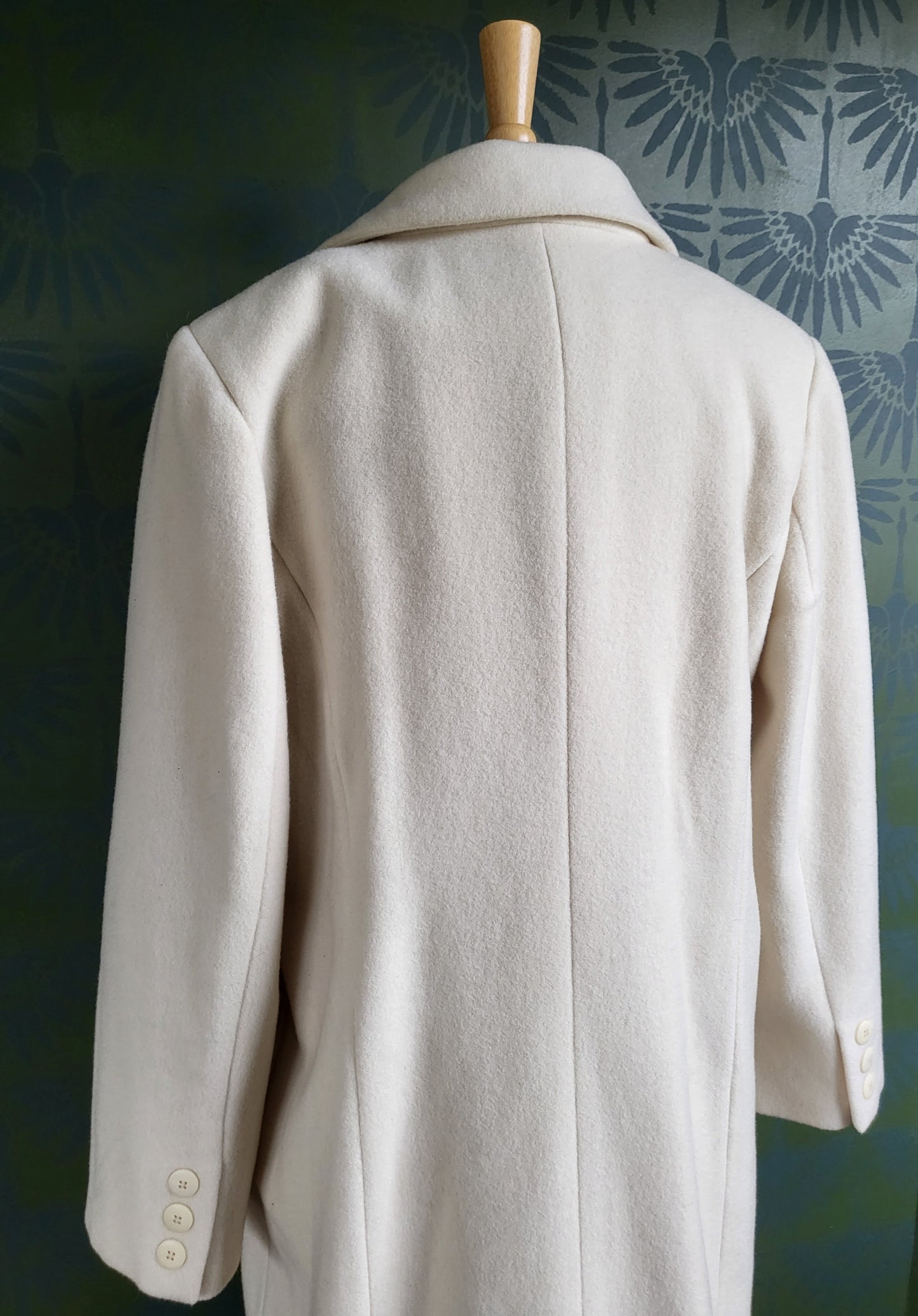 Chadwick's Ivory Wool Coat