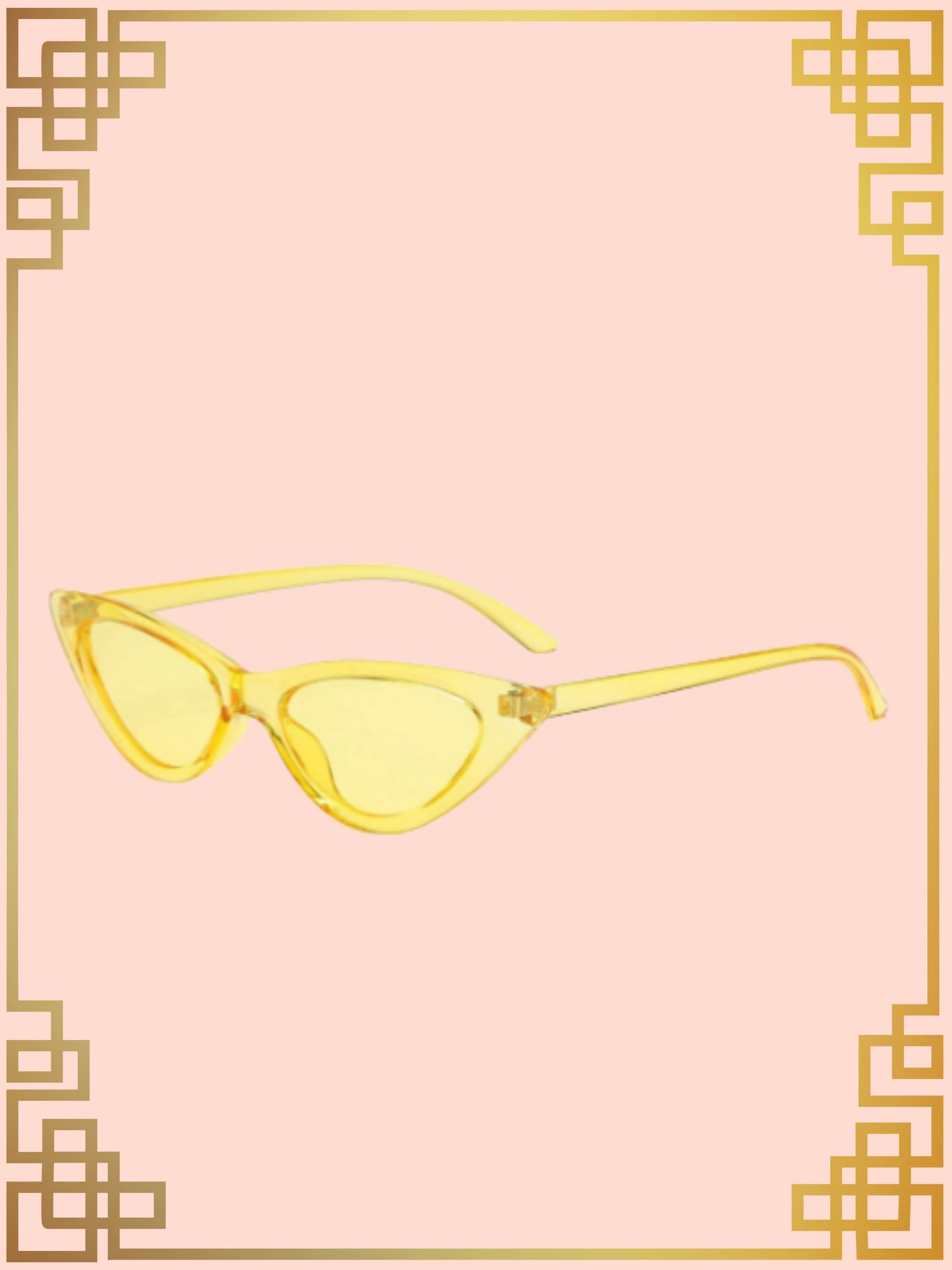 Narrow Cat Eye Sunglasses