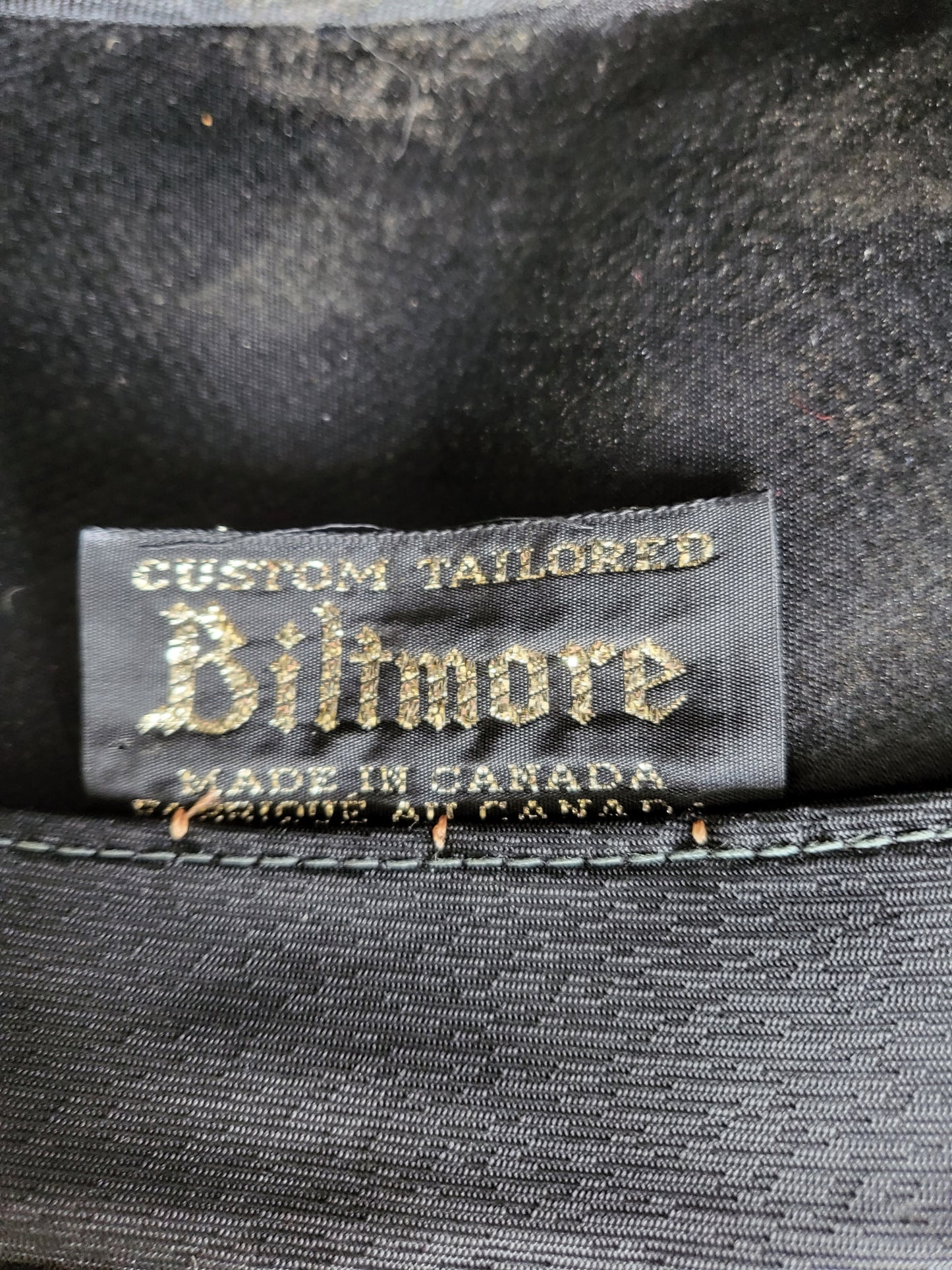 SOLD - Vintage Biltmore Hat Harris Tweed (Gray)