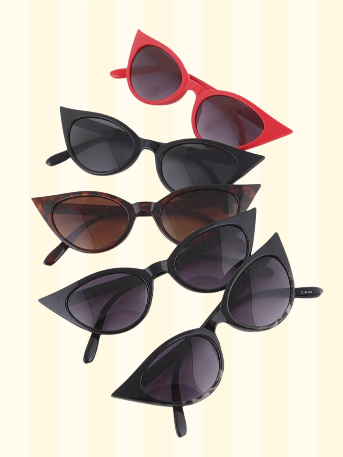 STYLE S014 - 1950's Vintage Style Cat Eye Sunnies