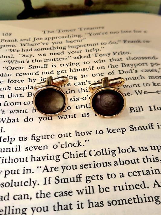 Vintage Circle Cufflinks