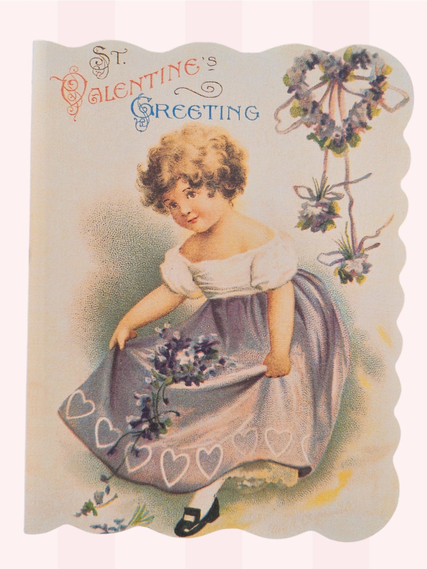 STYLE G002 - Vintage St. Valentine's Greeting Card