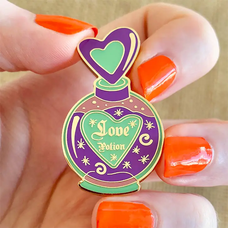 All Hallows Alchemy Glow Pin