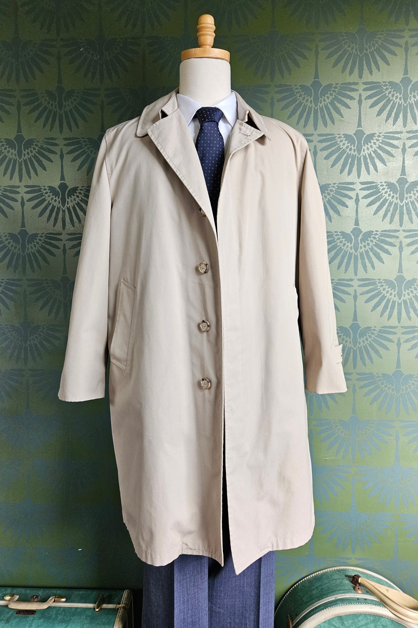 STYLE 8013 - Vintage "Rain Craft" Trench Coat