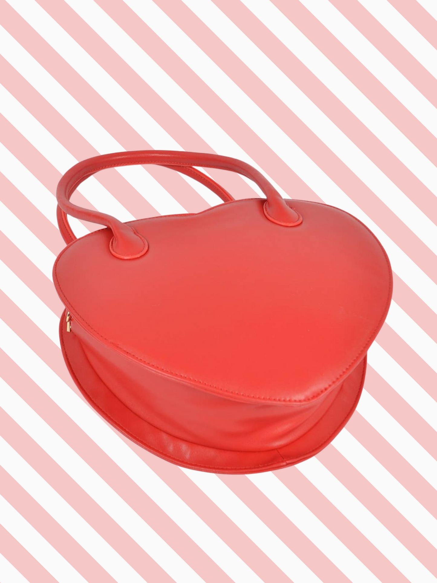 STYLE 2034 - Heart Shape Handbag (Red)