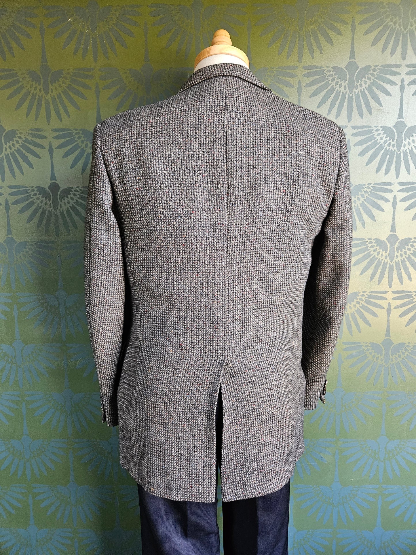 STYLE 8011 - Vintage "Palm Beach" Gray Wool Sport Coat