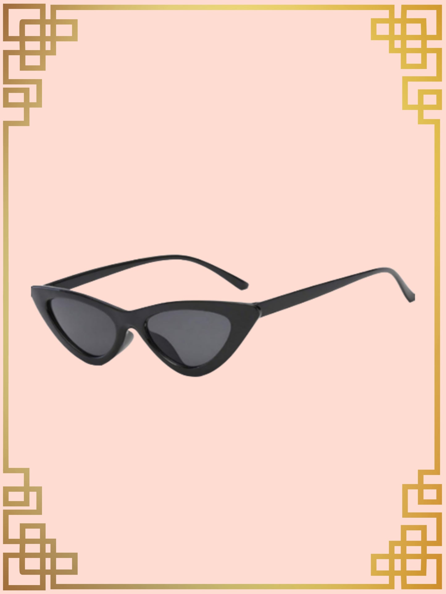 Narrow Cat Eye Sunglasses