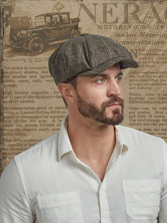 Newsboy Cap - Brown