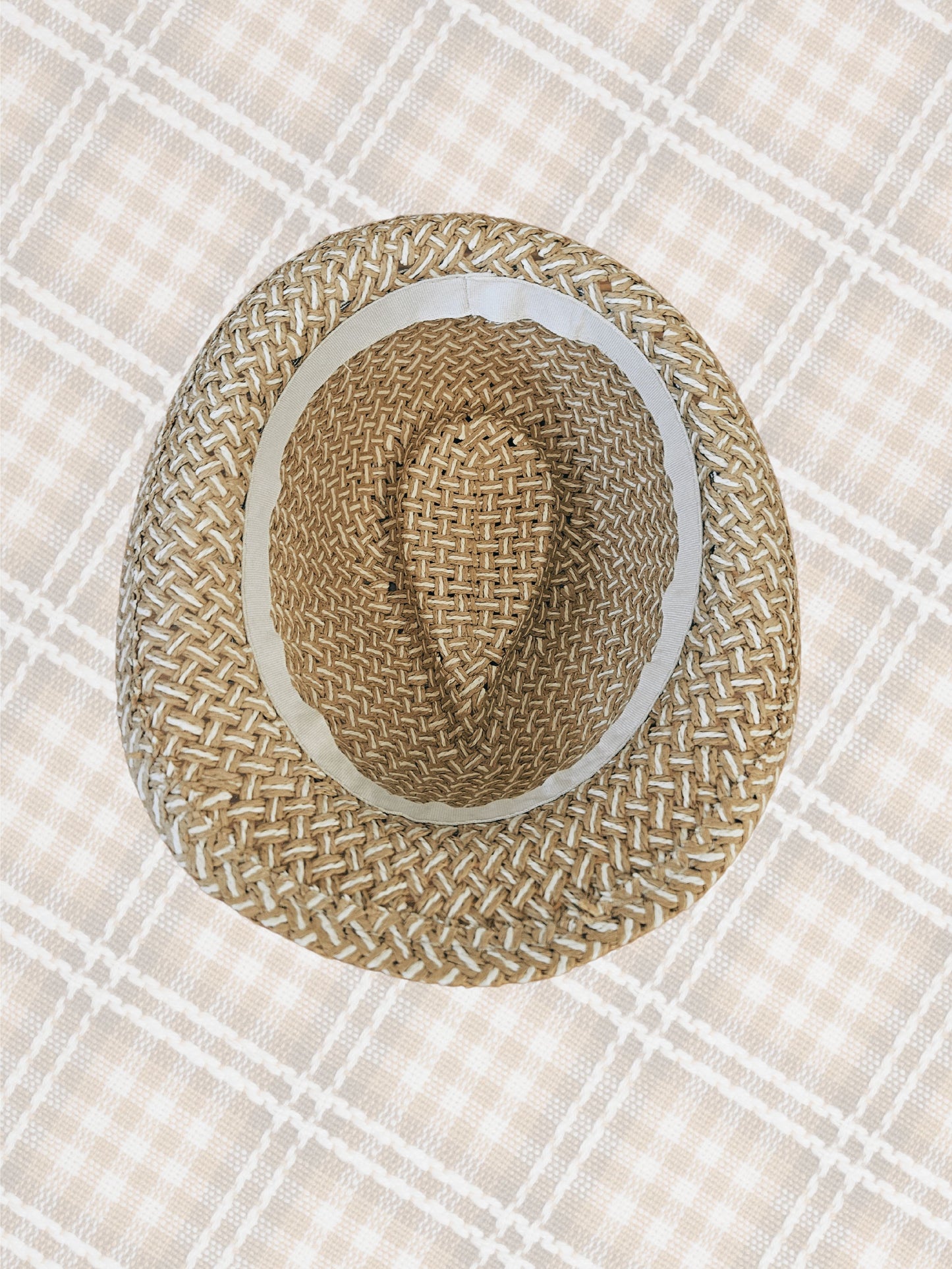 Retro Open Weave Trilby