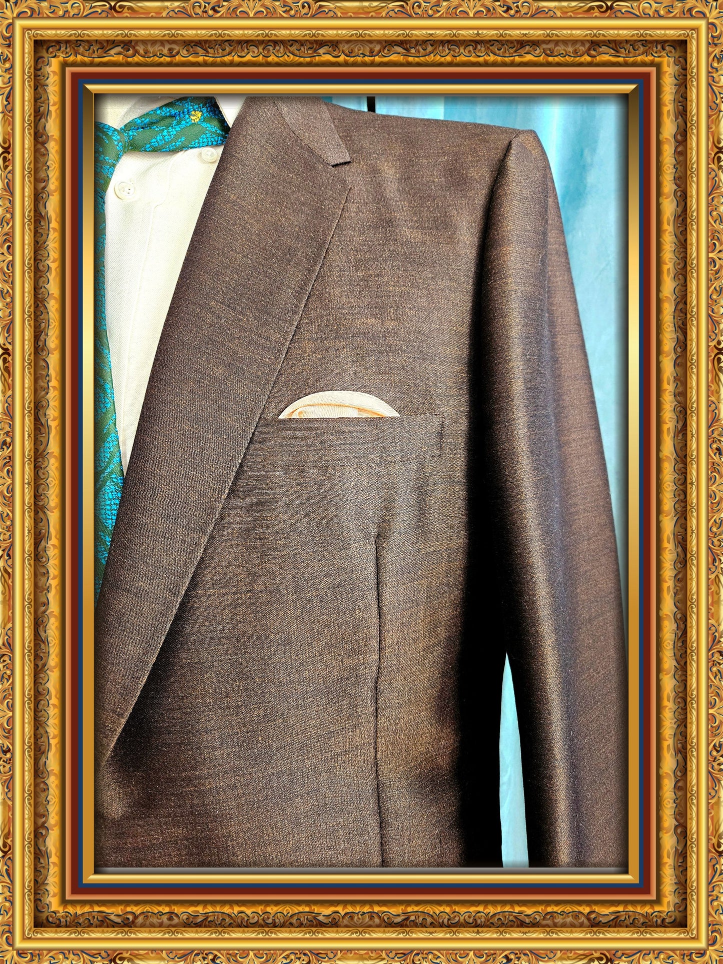 Style 8033 - Vintage "Louis Roths" Chocolate Brown Suit