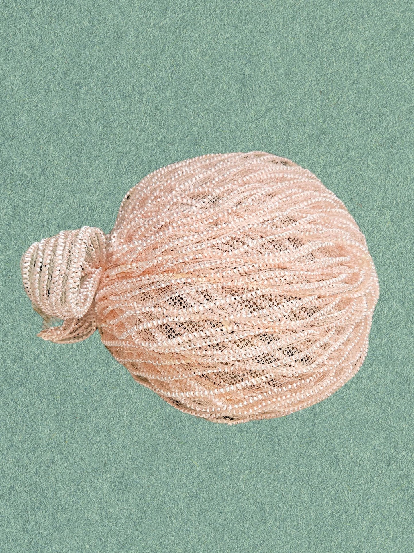 Vintage Pink Woven Ribbon Topper