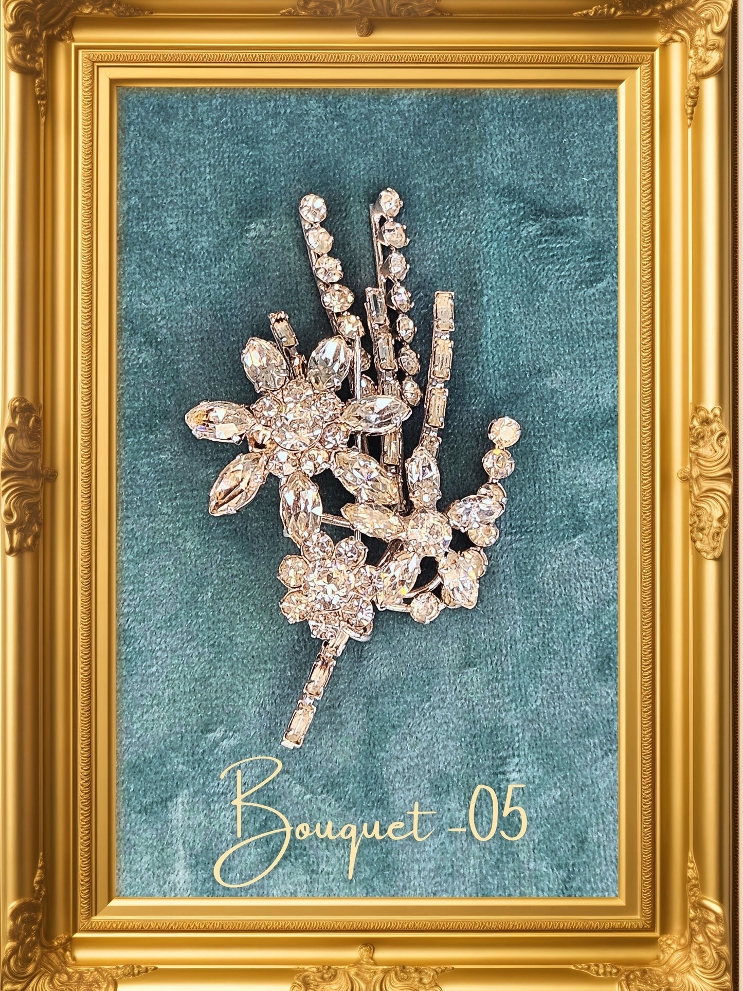 Style 7057 - Vintage Rhinestone Brooch (Selection)