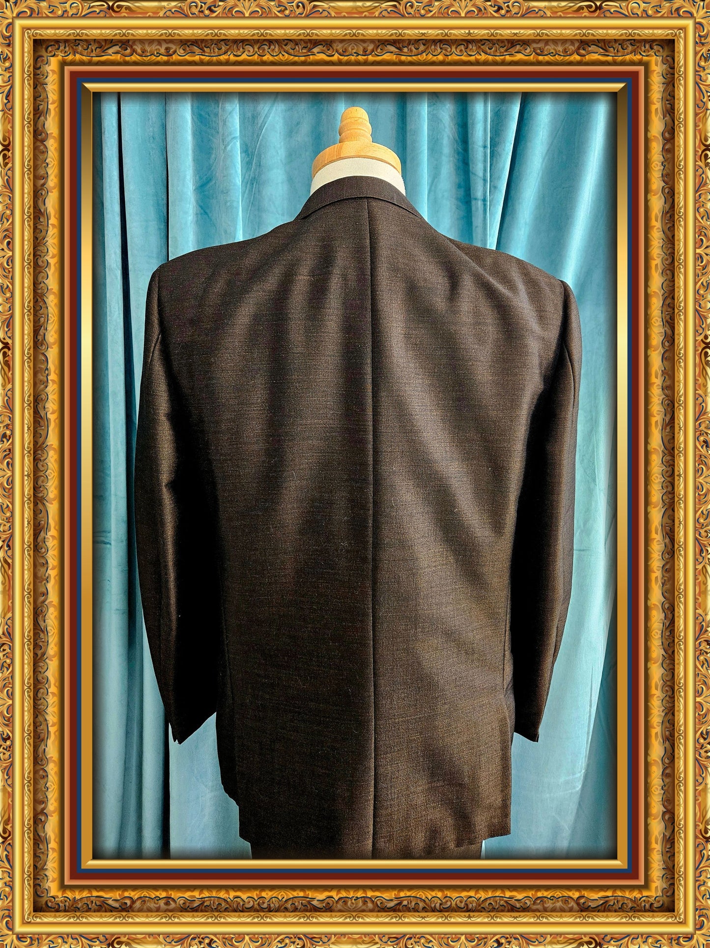 Style 8033 - Vintage "Louis Roths" Chocolate Brown Suit