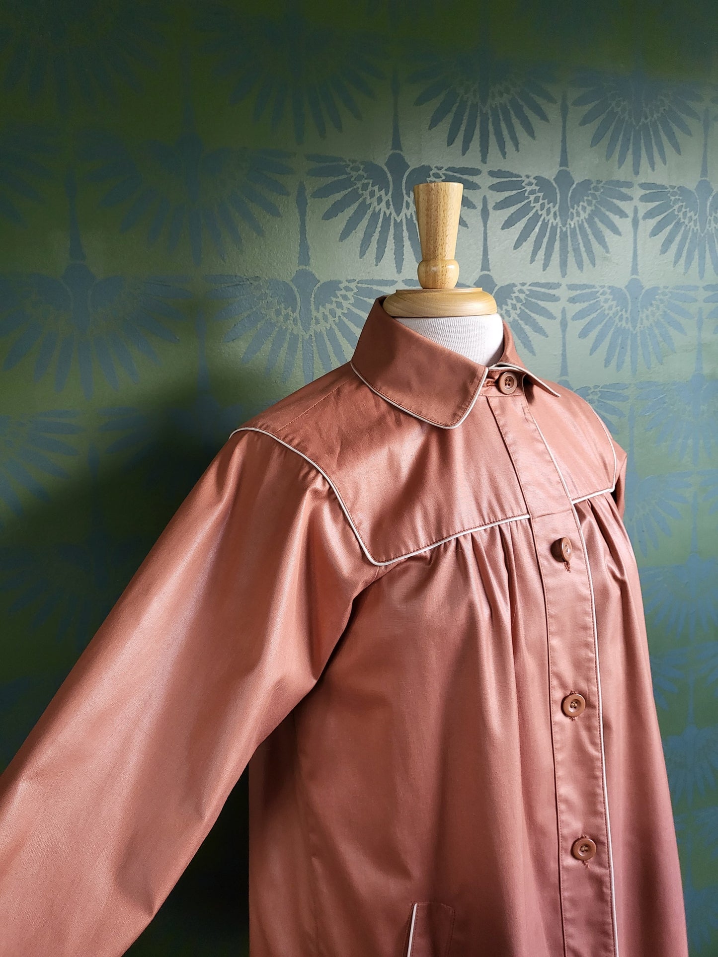 Vintage London Fog Rose Pink Coat