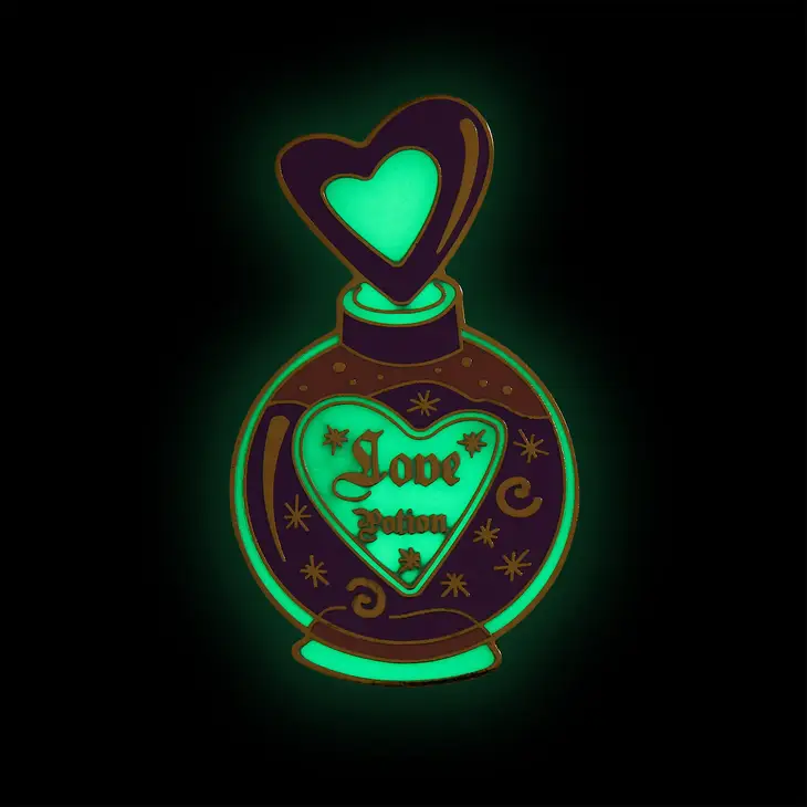 All Hallows Alchemy Glow Pin