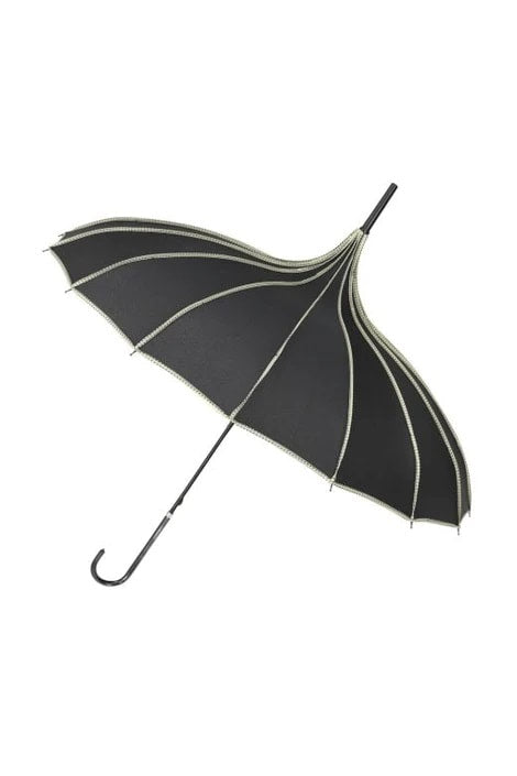 Princess Pagoda Umbrella - BLACK