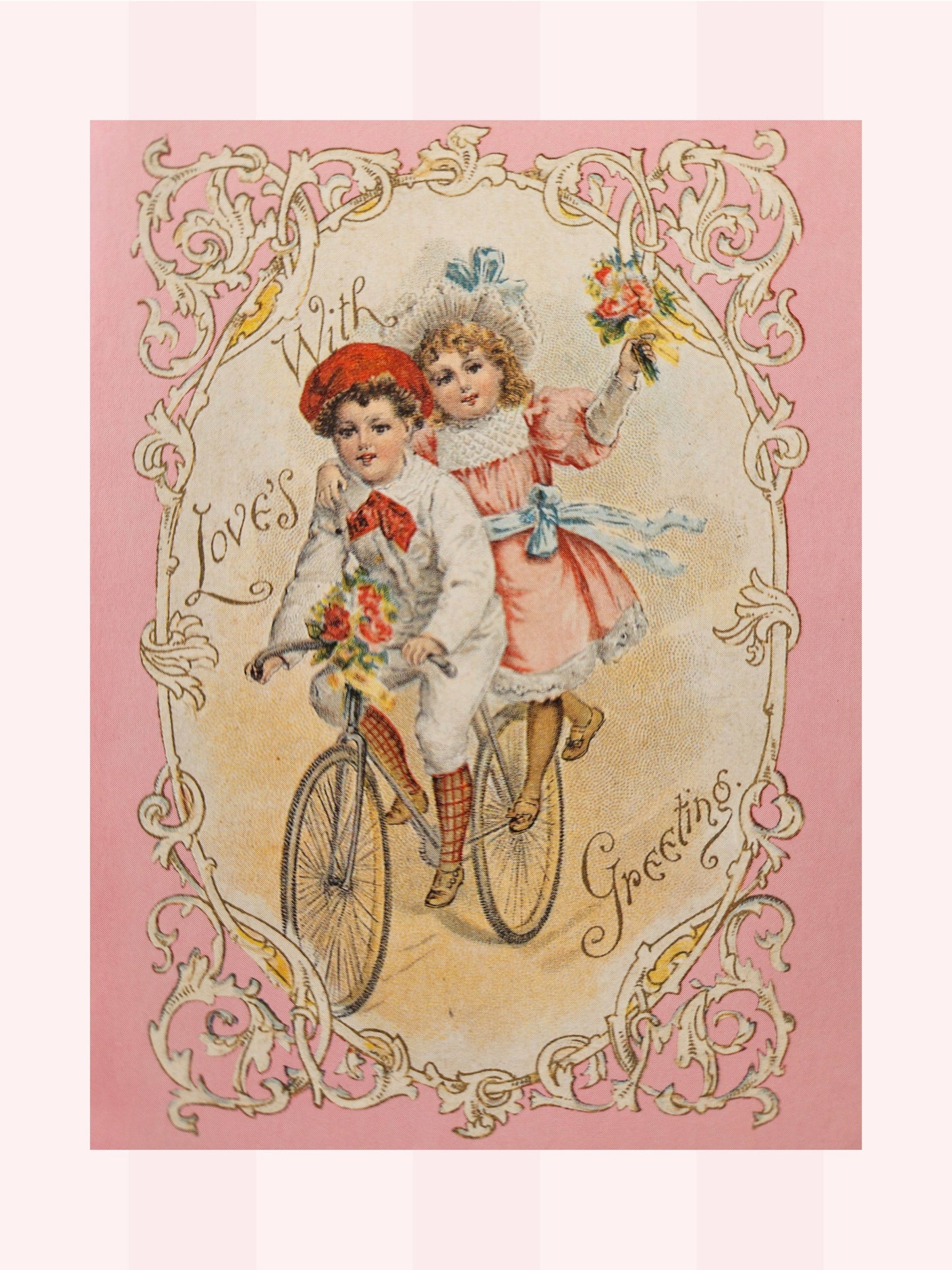 STYLE G003 - Vintage With Love's Greeting Card