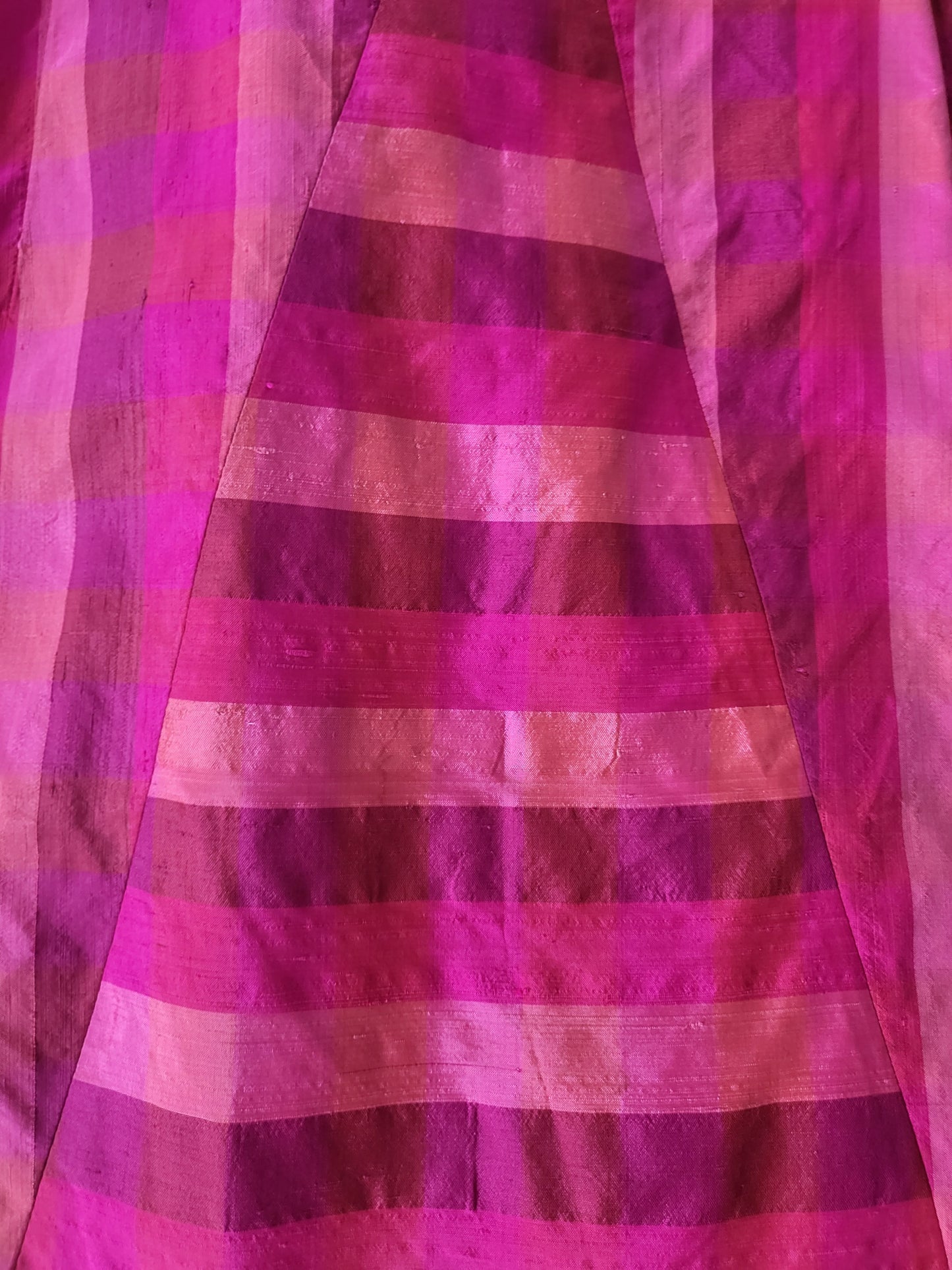 SOLD - Vintage 1960's Vibrant Magenta Cocktail Dress