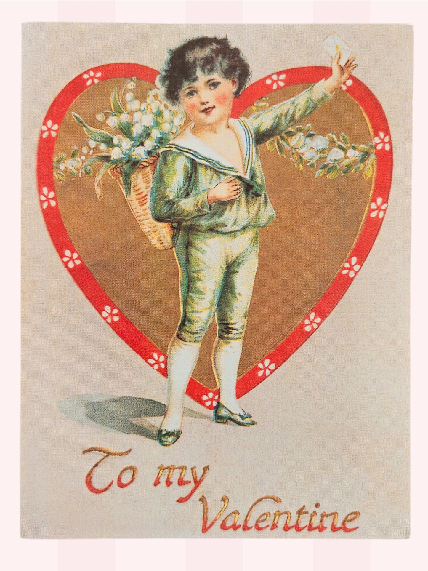 STYLE G006 - Vintage To My Valentine Card