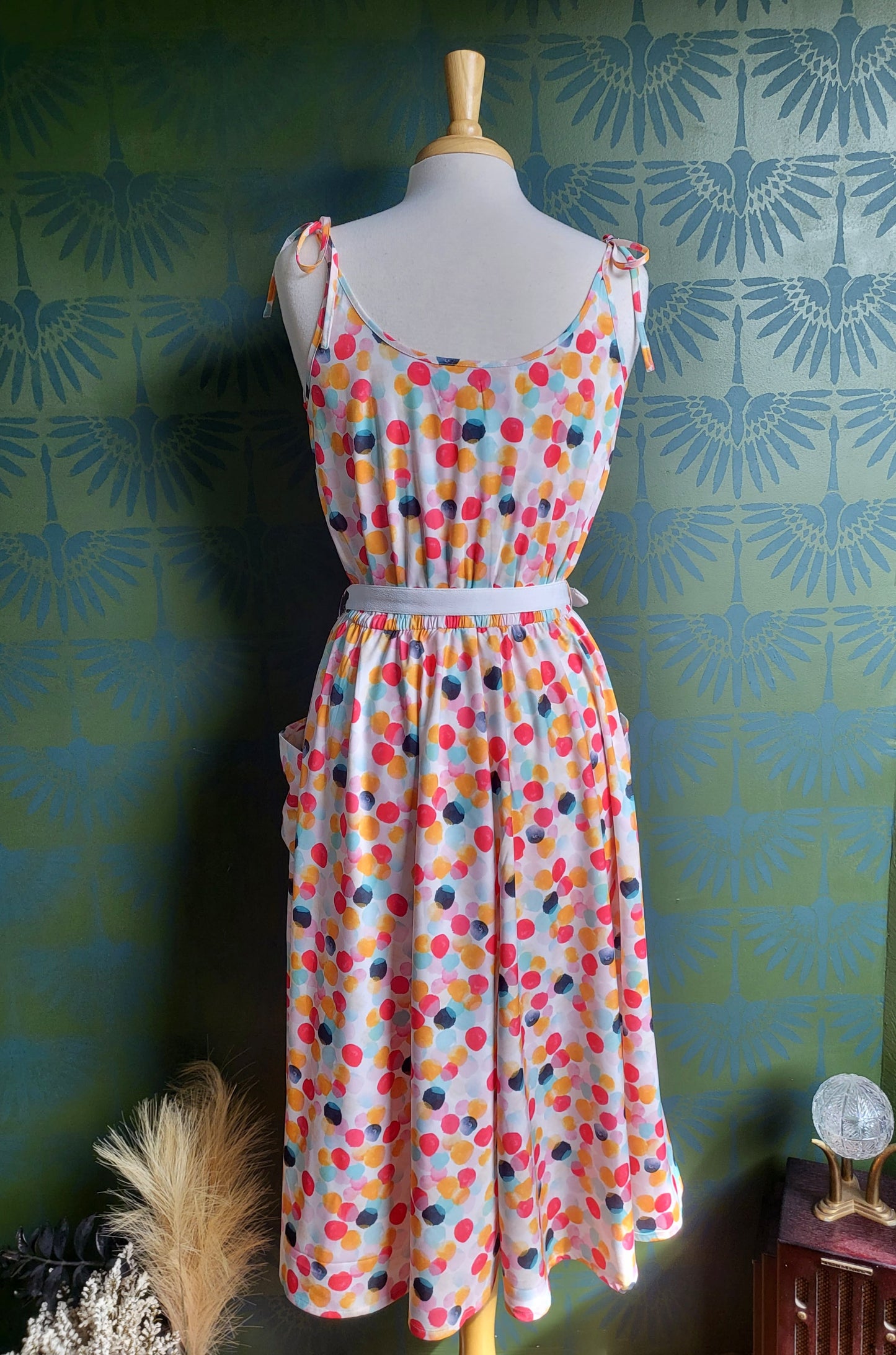 Suzy Sun Dress in Bubblegum Print