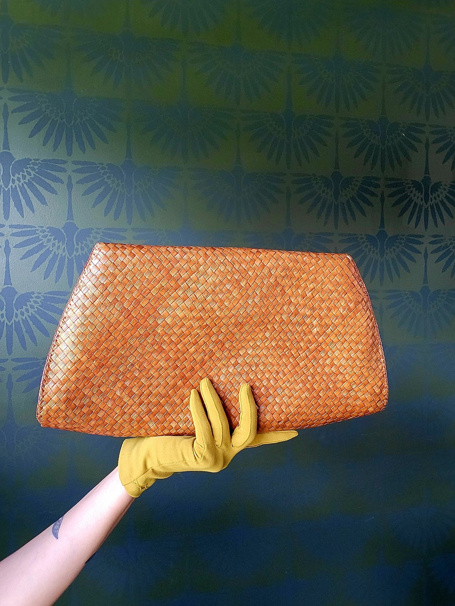 STYLE 2013 - Vintage 1970's-1980's Woven Clutch